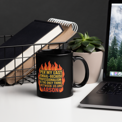 Per My Last Email Mug (Black)